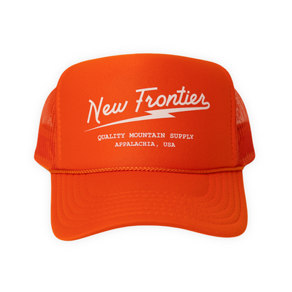 Bolt Trucker Hat (Pumpkin Orange) - Convenient store