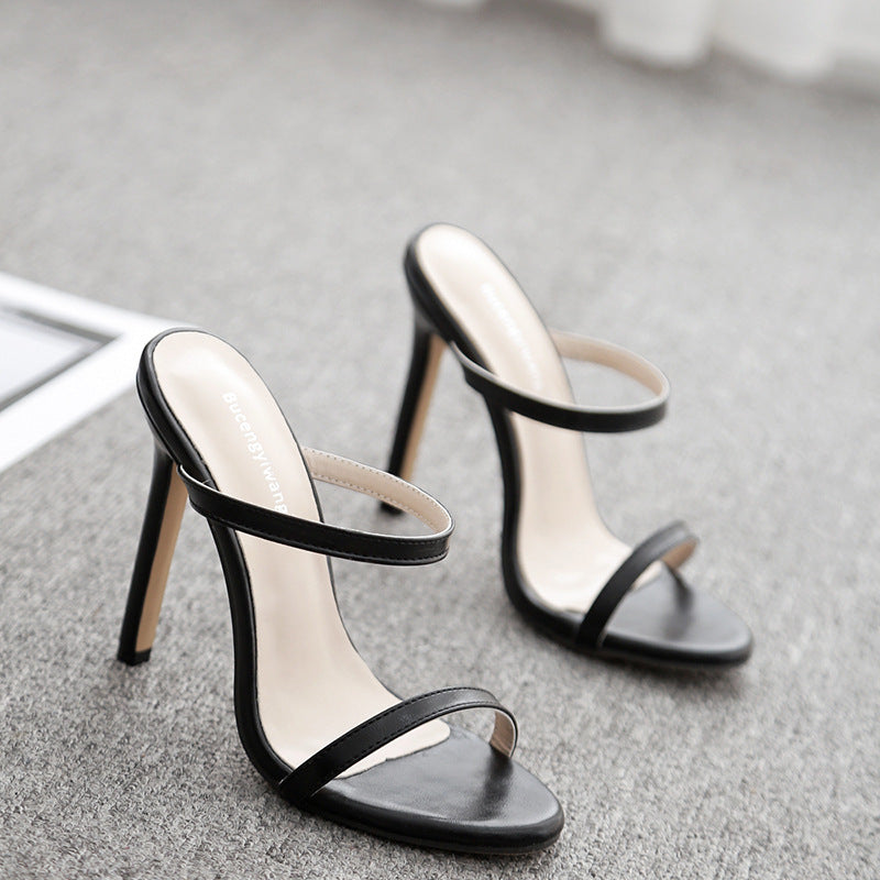 Stiletto sandals women high heels - Convenient store