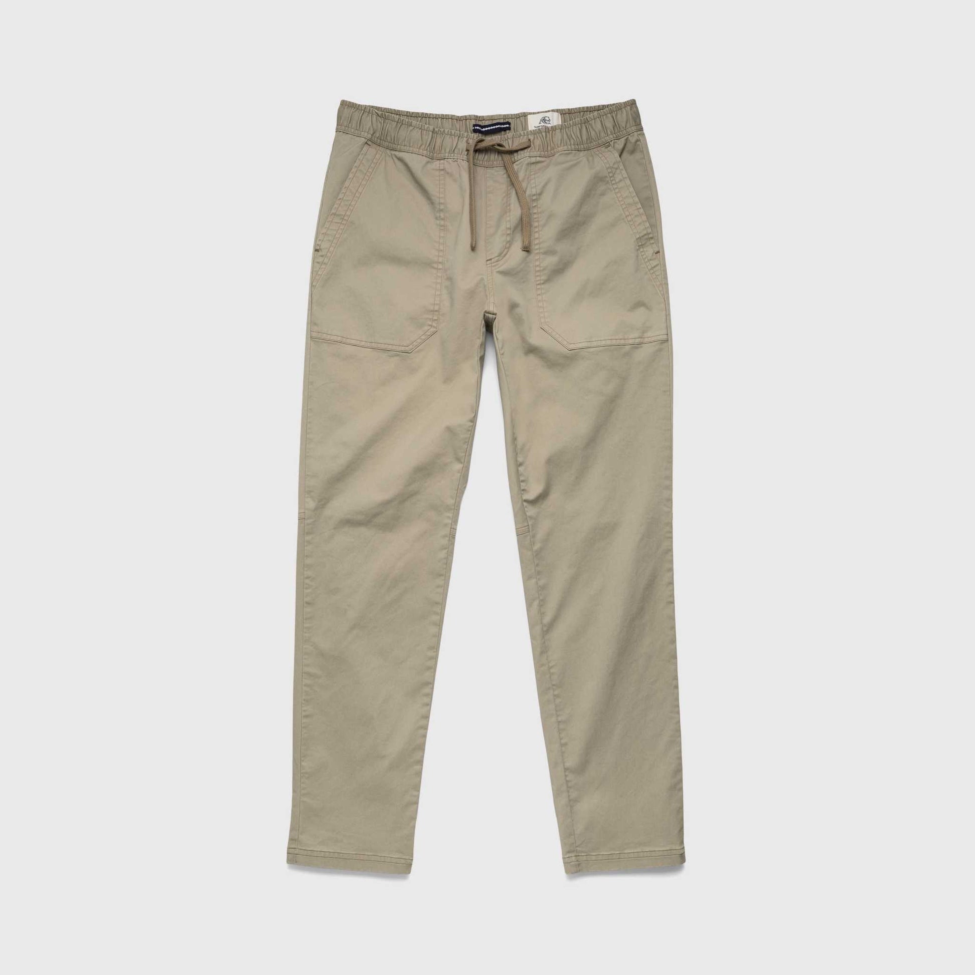 Tyler Poplin Utility Pant - Khaki - Convenient store