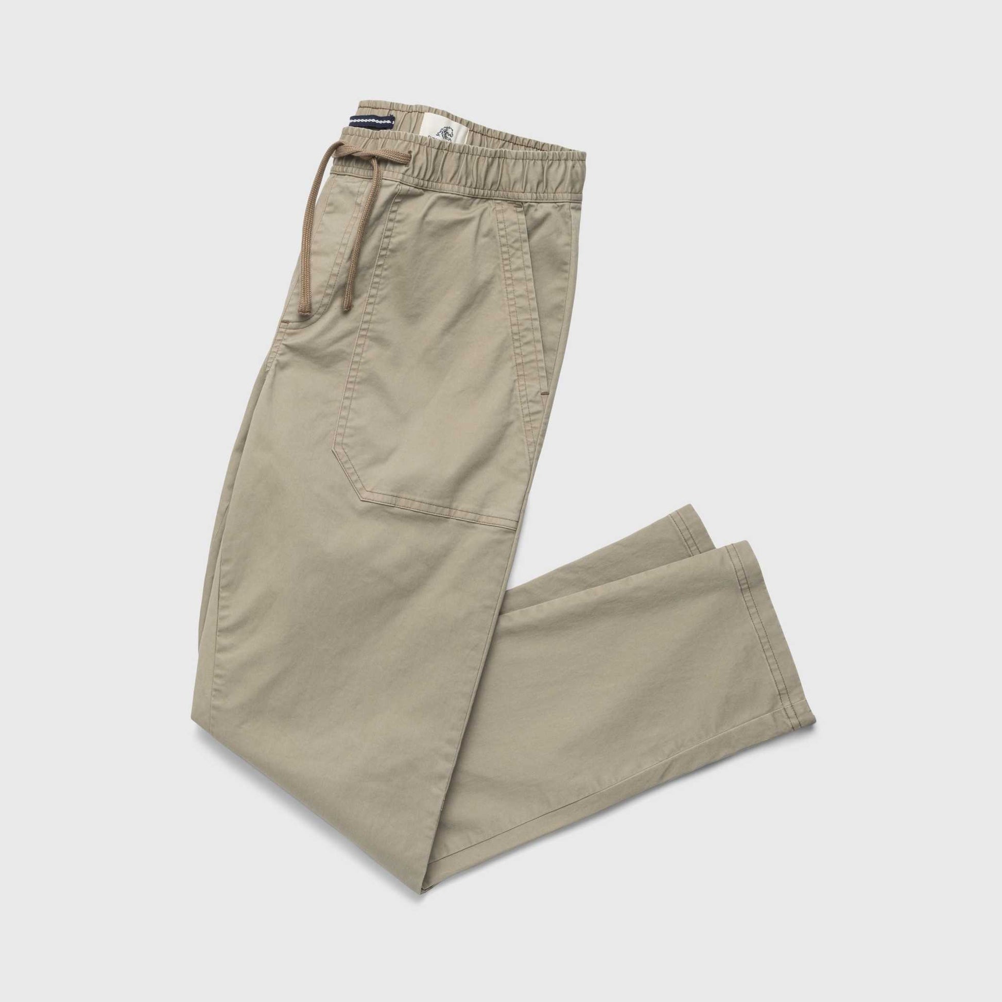 Tyler Poplin Utility Pant - Khaki - Convenient store