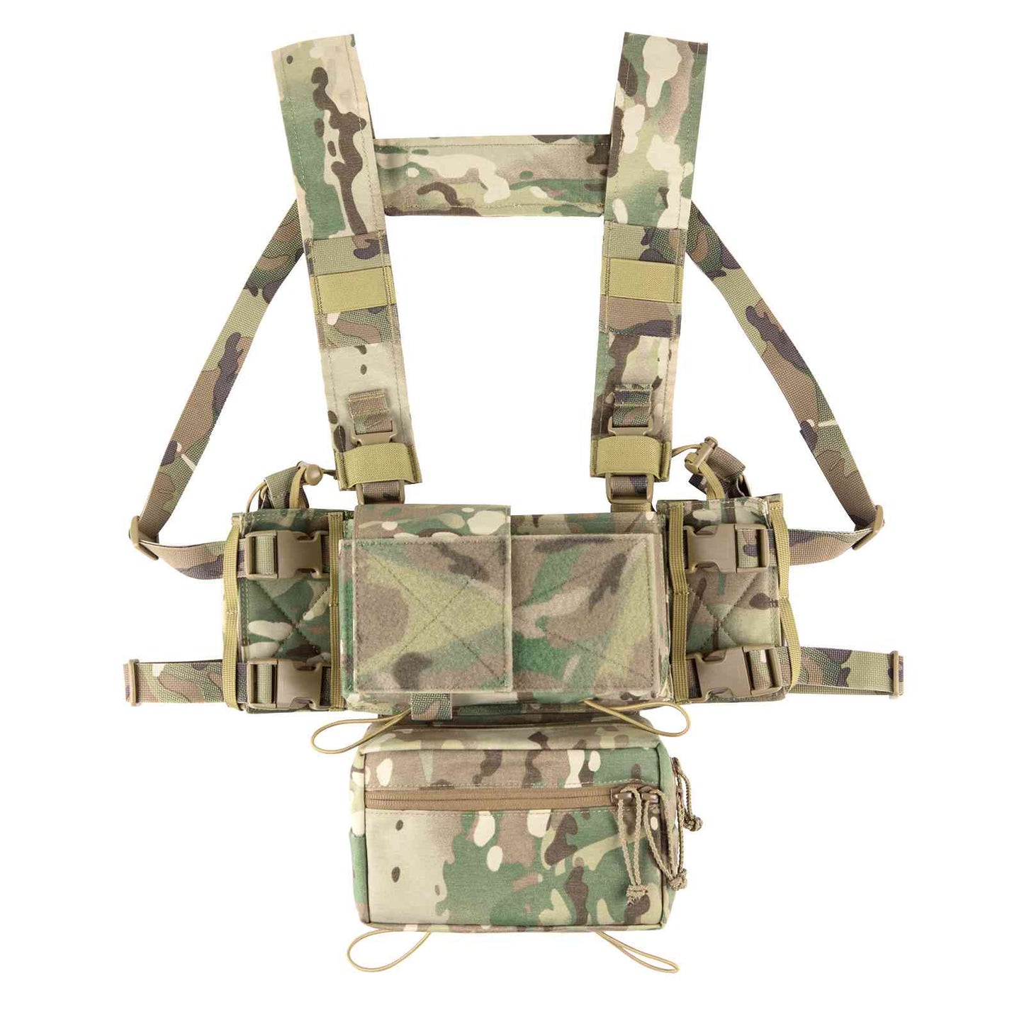 Votagoo Outdoor Molle Magazine Pouch Chest Bags Multi-function MK4 AOR1 Tactical Chest Rig