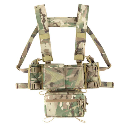 Votagoo Outdoor Molle Magazine Pouch Chest Bags Multi-function MK4 AOR1 Tactical Chest Rig