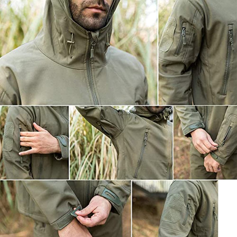 Army Outdoor Tactical Waterproof Fleece Jacket