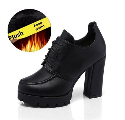 Women's Platform With Thick Heels And High Heels - Convenient store