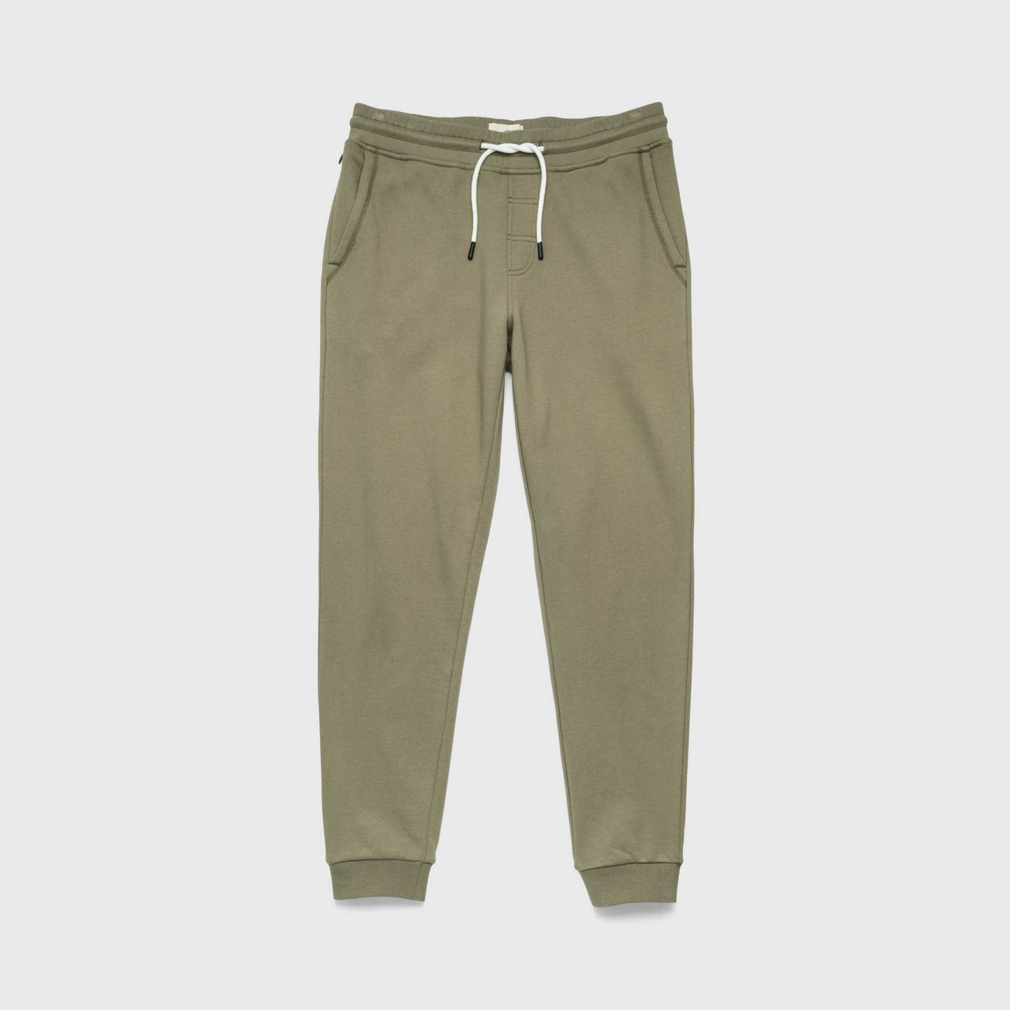 Dune Drawstring Terry Jogger - Lichen Green - Convenient store