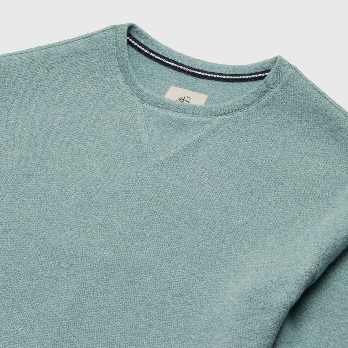 Butch Cashmist Crewneck - Aqua Heather - Convenient store