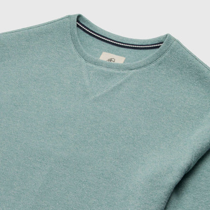 Butch Cashmist Crewneck - Aqua Heather - Convenient store