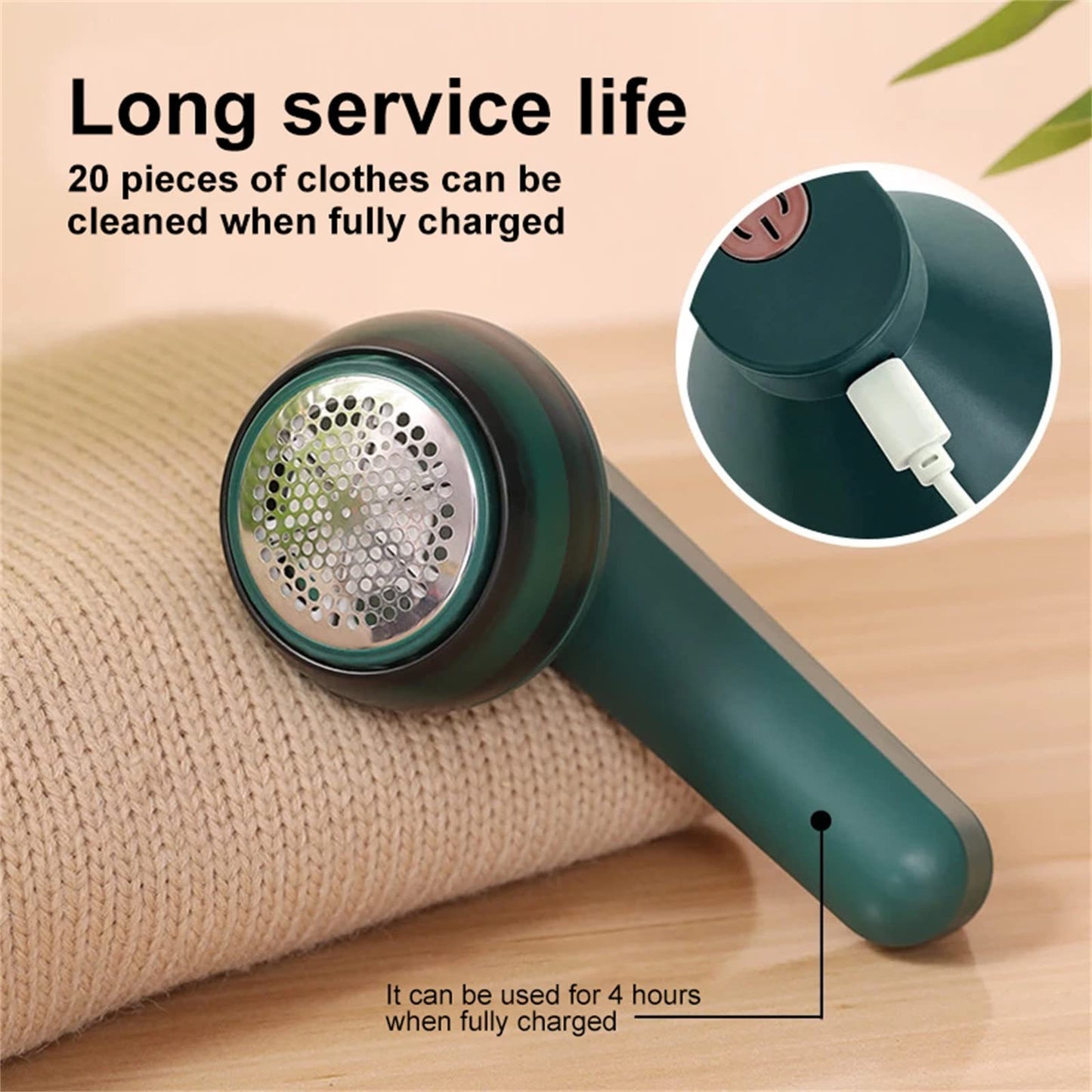 Rechargeable USB Electric Lint Remover