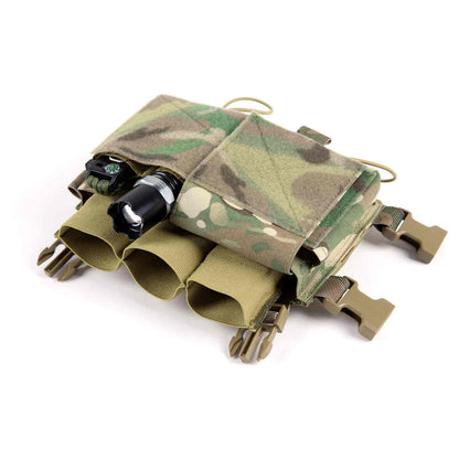 Votagoo Outdoor Molle Magazine Pouch Chest Bags Multi-function MK4 AOR1 Tactical Chest Rig