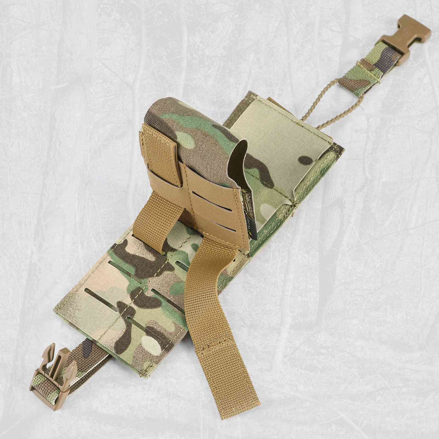 Votagoo Tactial Radio Holster Holder Case, Laser Cut Multi Platform Radio Chassi