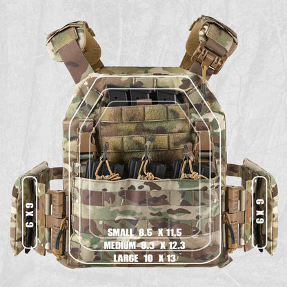 Votagoo Outdoor 1000D Nylon Tactical Combat Tactic Vest Plate Carrier