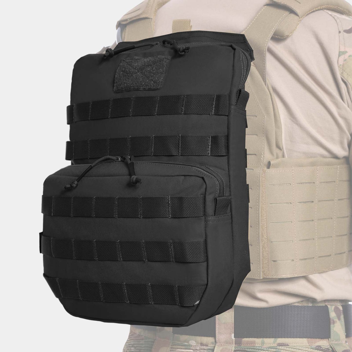 Tactical Molle Hydration Pack 3L Hydration Carrier Pack Water Reservoir Bag