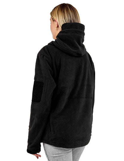 ANTARCTICA GEAR Fleece Heating Jacket, Fit Zip Hood Winter Jacket For Men