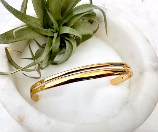 Fractured Earth Adjustable Cuff