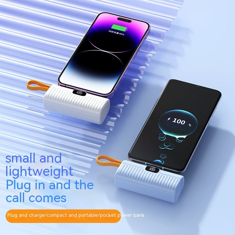 Portable Capsule Mini Compact Power Bank
