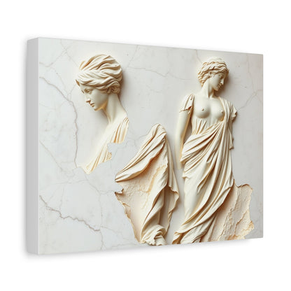 Elegant Marble Art Canvas Print