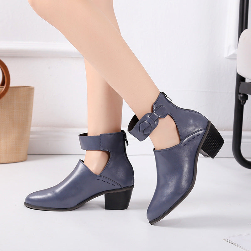 High Heels Woman Ankle Boots - Convenient store