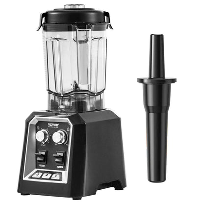 Professional Blender, Commercial Countertop Blenders, 68 Oz Jar Blender Combo, Stainless Steel 3 Functions Blender, For Frozen Drinks, Shakes, Smoothies, Peree, And Crush Ice, Black Convenient store