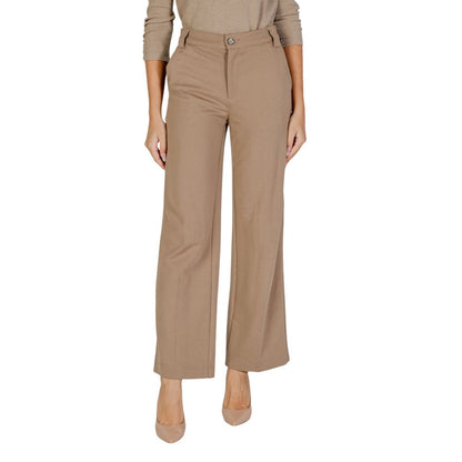 Street One Beige Viscose Pant