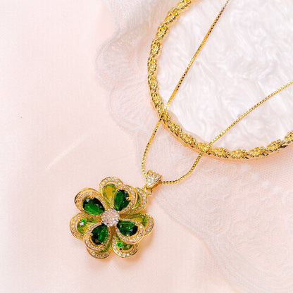 Messalina Emerald Necklace