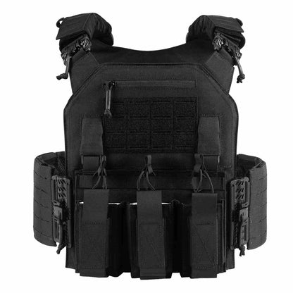 Votagoo 601 Laser Cut Molle Vest Adjustable Plate Carrier Tactical Military Vest