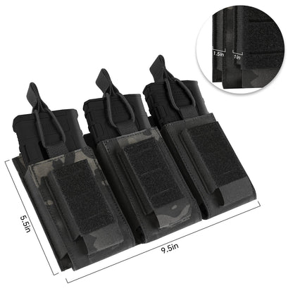 Molle Mag Pouch 5.56mm 9mm Open-Top Magazine Pouch