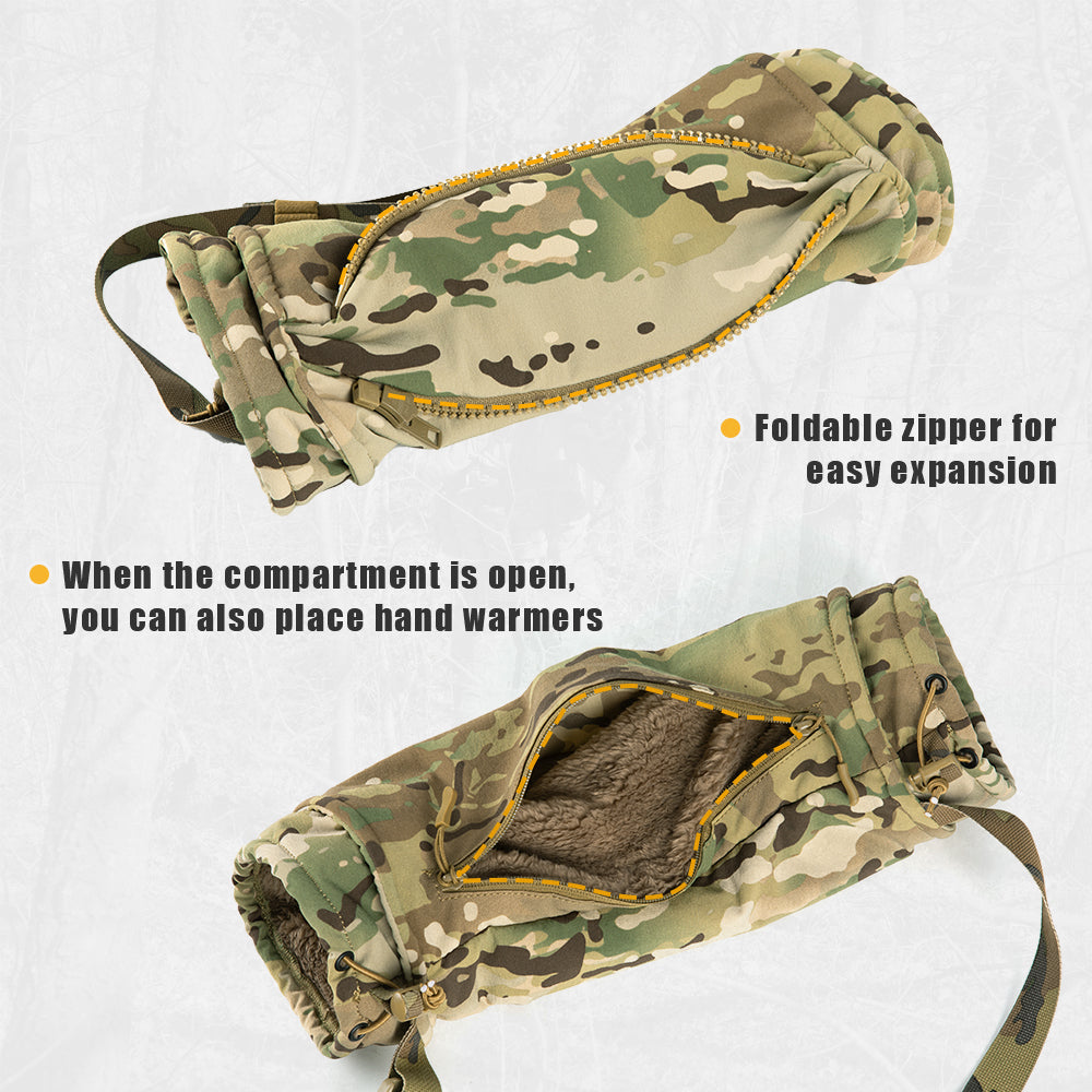 Votagoo Hunting Camo Hand Warmer Tactical Outdoor Accessories 500D Nylon Hand Bag