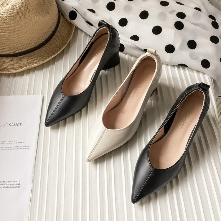 Pointy Toe Comfortable High Heels - Convenient store