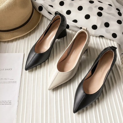 Pointy Toe Comfortable High Heels - Convenient store