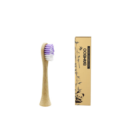 Biodegradable Bamboo Electric Toothbrush Head