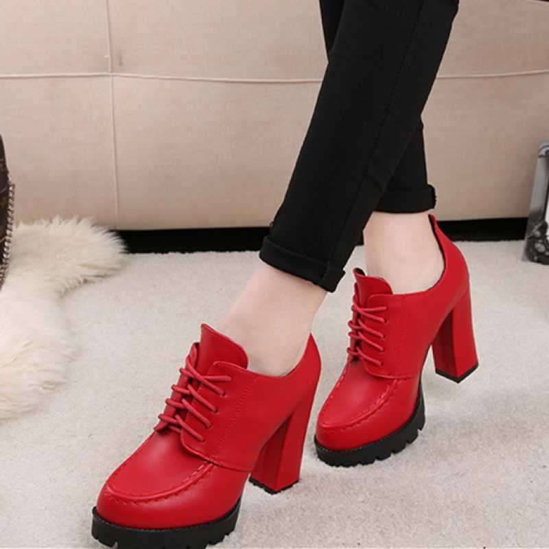 Women's Platform With Thick Heels And High Heels - Convenient store