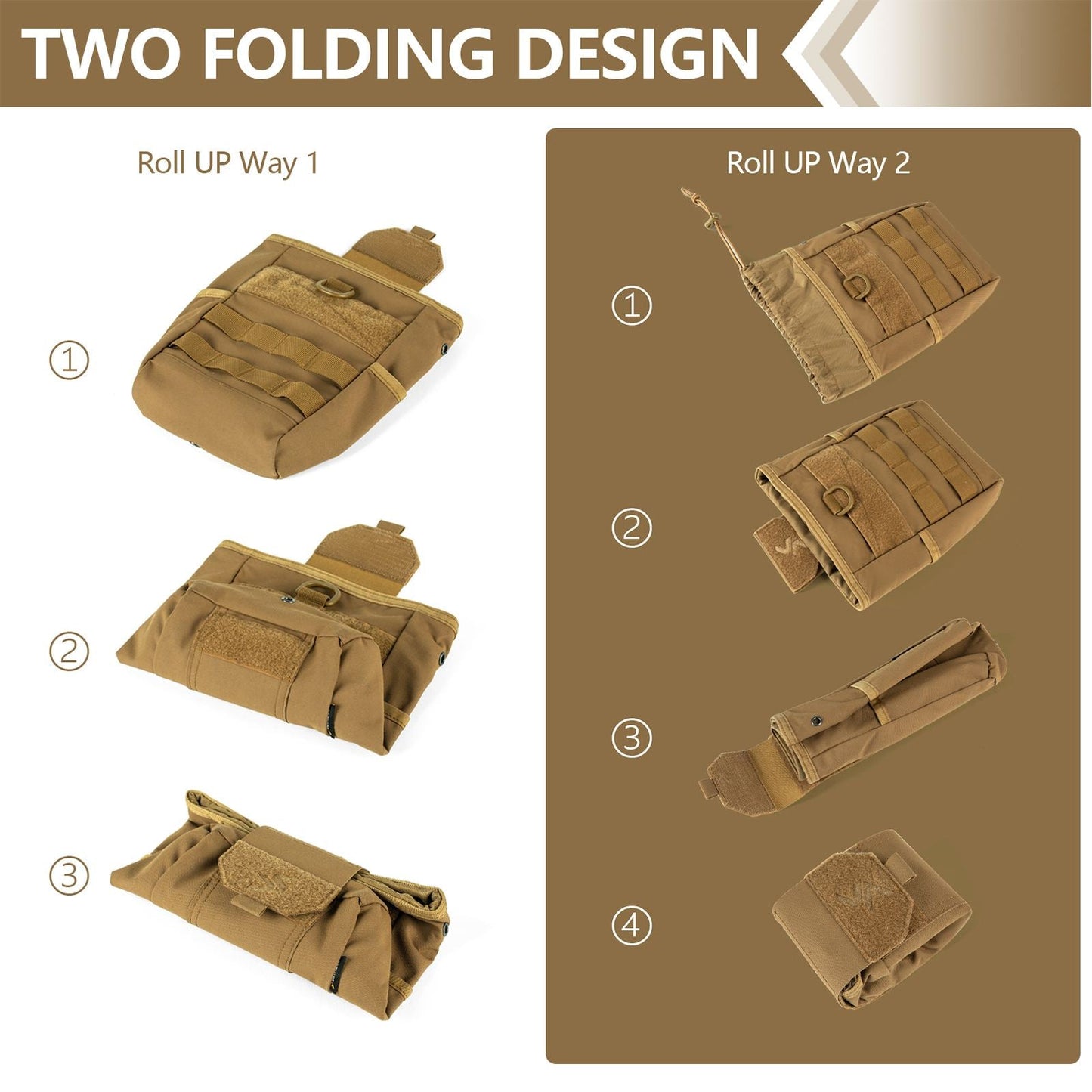 Tactical Dump Pouch Molle Storage Bag