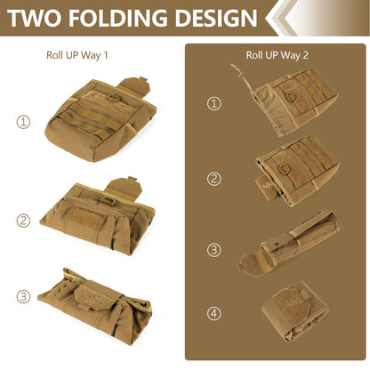 Tactical Dump Pouch Molle Storage Bag