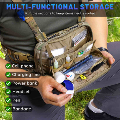 Votagoo Tactical Lightweight Running Hydration Vest with 2L Water Bladder Bag