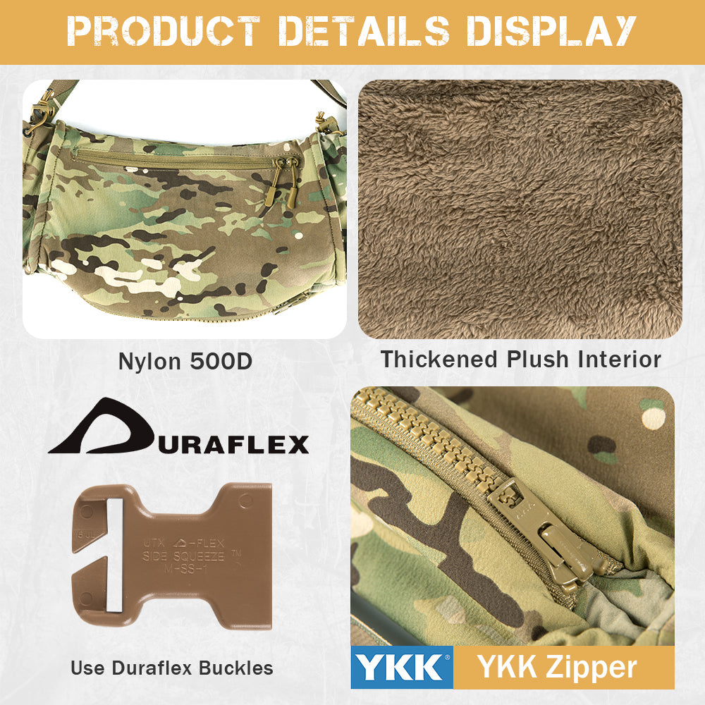 Votagoo Hunting Camo Hand Warmer Tactical Outdoor Accessories 500D Nylon Hand Bag