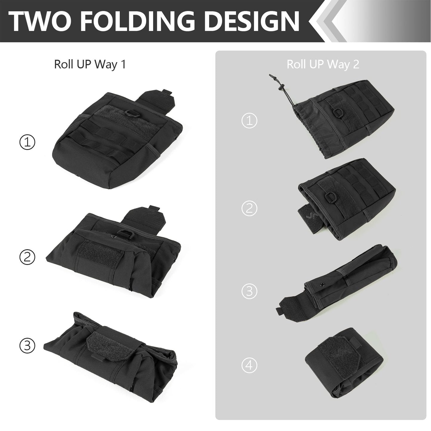 Tactical Dump Pouch Molle Storage Bag