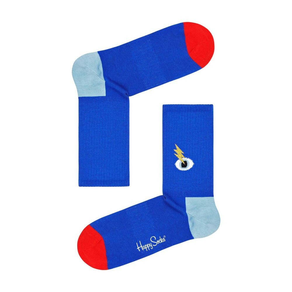Happy Socks Blue Cotton Sock