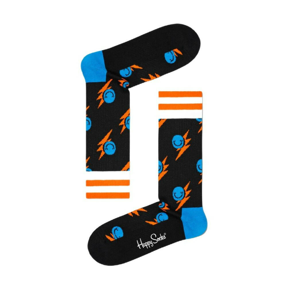 Happy Socks Black Cotton Sock