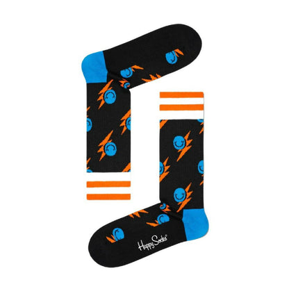 Happy Socks Black Cotton Sock
