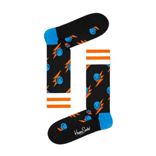Happy Socks Black Cotton Sock
