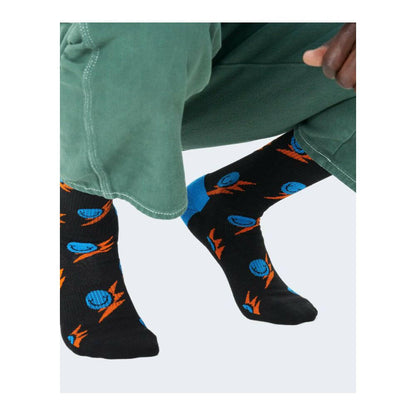 Happy Socks Black Cotton Sock
