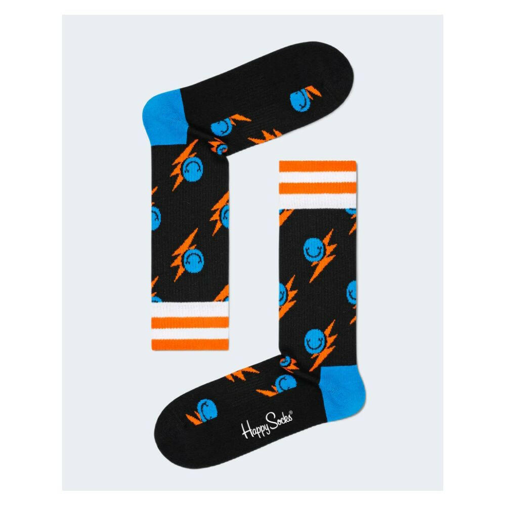 Happy Socks Black Cotton Sock