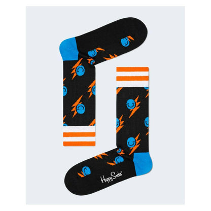 Happy Socks Black Cotton Sock