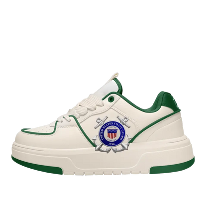 Casual Personalized Microfiber Leather Sneakers