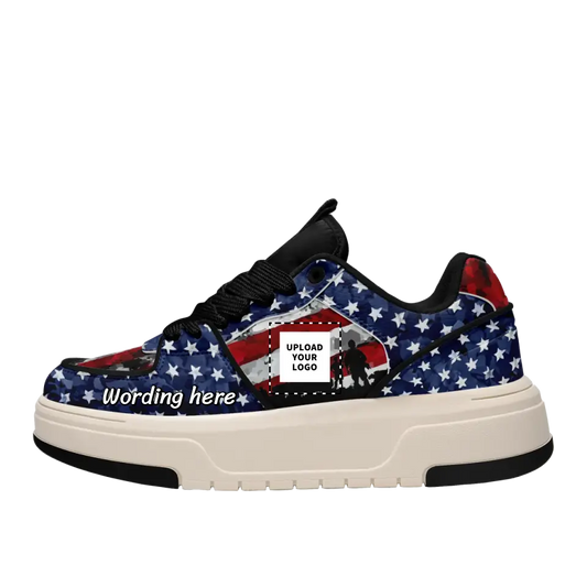 Personalized American Pride Patriotic Sneakers
