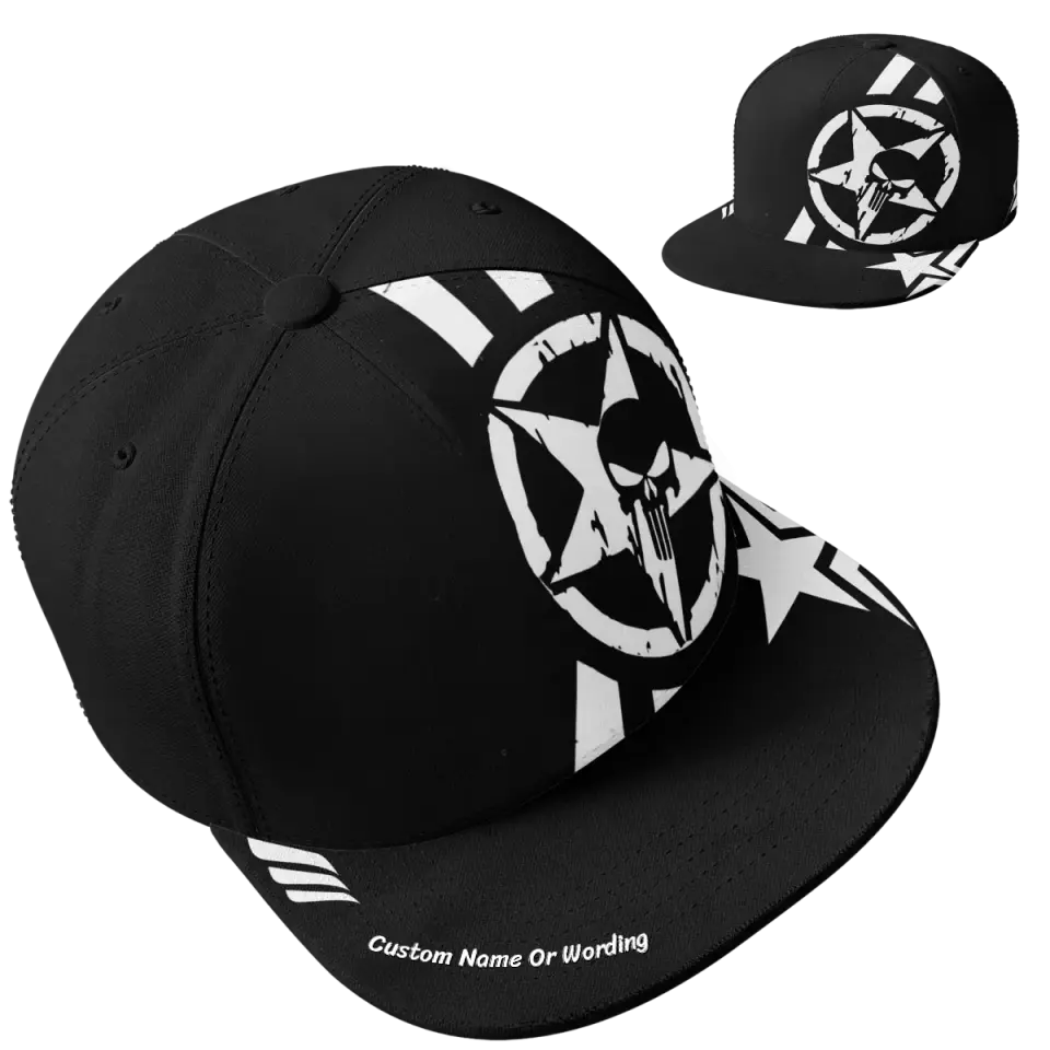 Personalized Custom Military Patriotic Hat