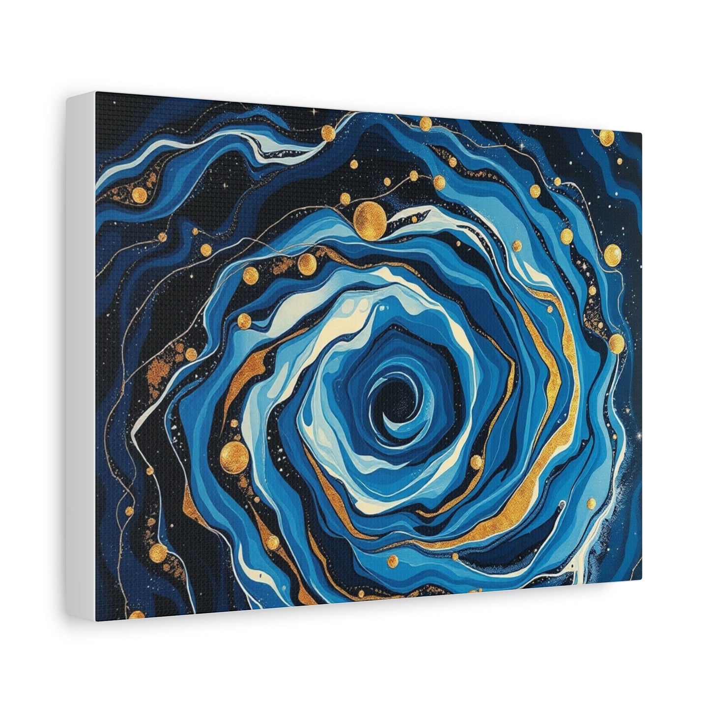 Galactic Swirl Canvas Art, Abstract Home Decor, Space-Inspired Wall Hanging, Unique Gift for Space Lovers, Modern Room Decoration