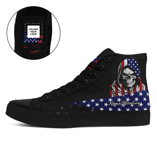 Personalized Patriotic Custom USA-Flag Shoes
