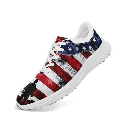 Personalized Custom Patriotic US Flag Sneakers