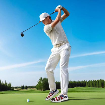 Personalized Custom Patriotic US Flag Sneakers